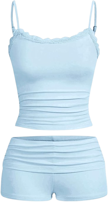 Womens Sexy Pajama Set 2 Piece